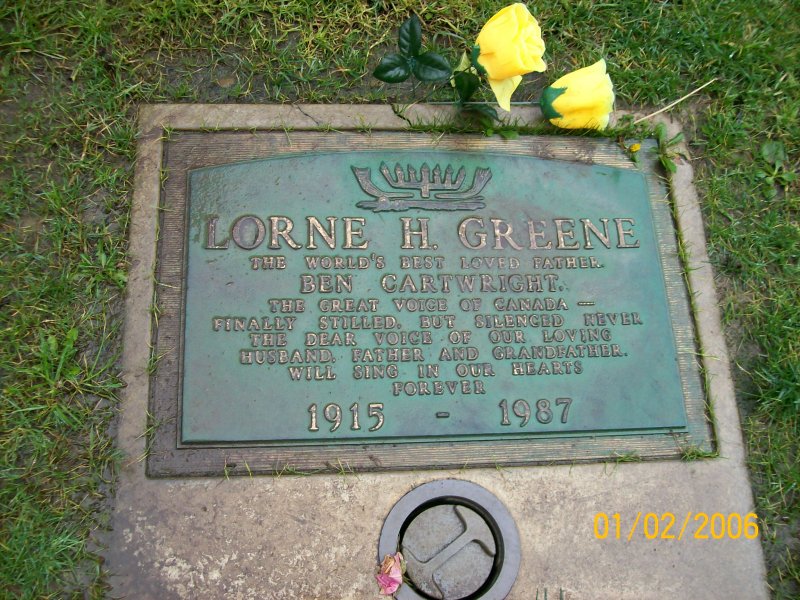 Lorne Greene 1915 1987
